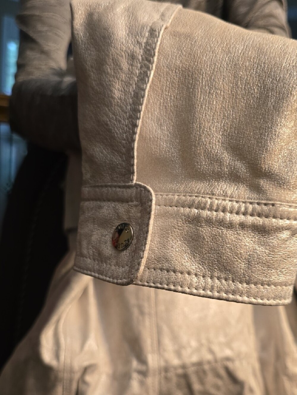 GUESS Metallic Silver Utility Jacket - Picture 15 of 15